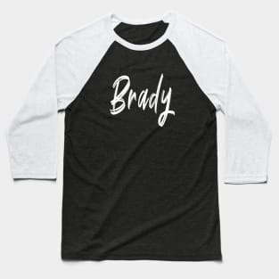 Name Boy Brady Baseball T-Shirt